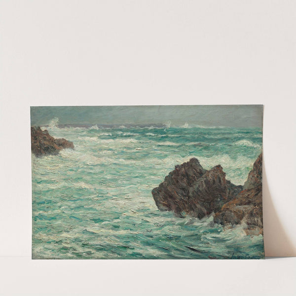 Grosse mer à Donant, Belle-Île-en-Mer (1907) by Maxime Maufra