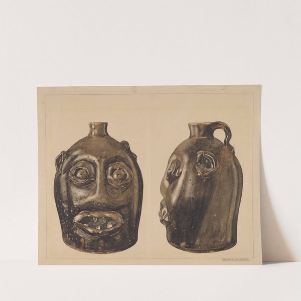 Grotesque Jug by Yolande Delasser