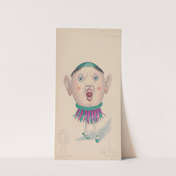 Grotesque Number-For Male Chorus by Will R. Barnes