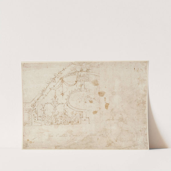 Grotesque vault (ca. 1560 – 1561) by Giovanni Battista Naldini