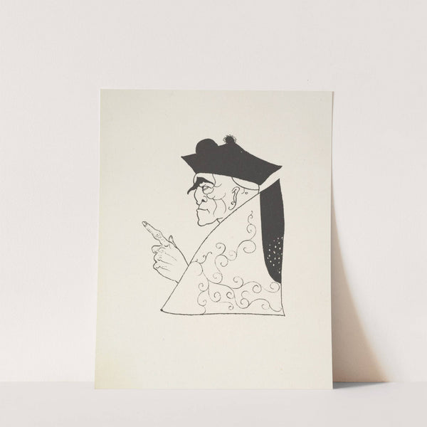 Grotesques by Aubrey Beardsley 8 (1910s) by Aubrey Vincent Beardsley