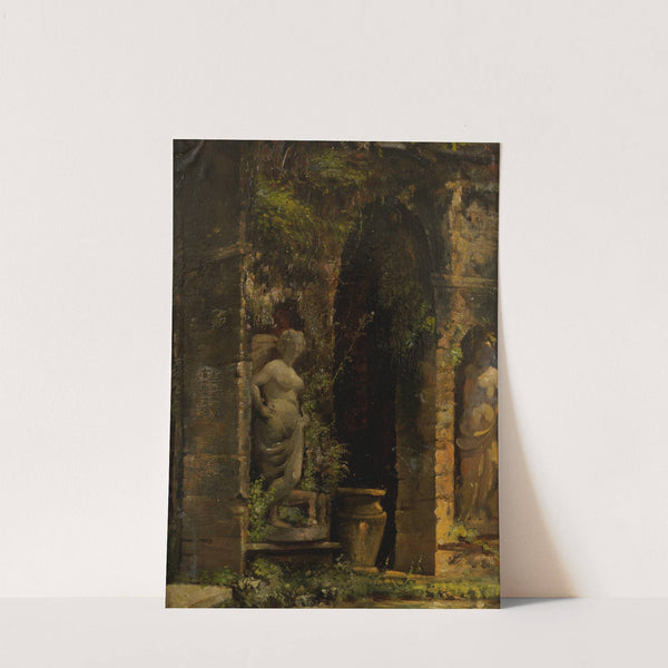 Grotto in Rome (between 1851 and 1854) by Julie Wilhelmine Hagen-Schwarz