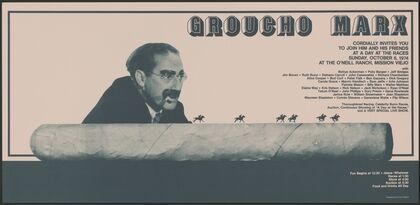 Groucho Marx cordially invites you to join him and his friends at a day at the races (1974)