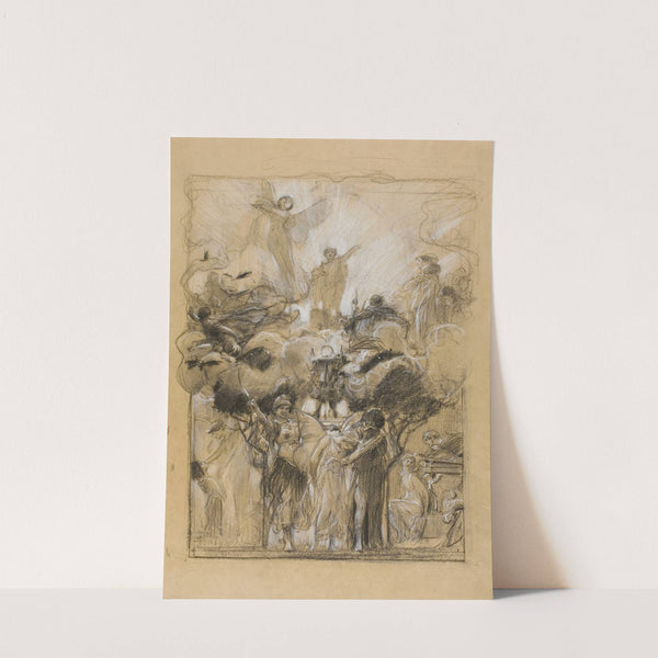 Group Composition from Fantasia Enchained by Adolf Hirémy-Hirschl