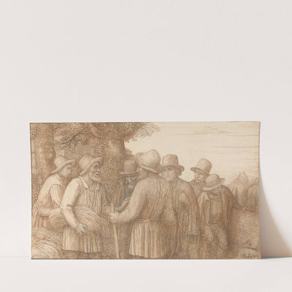 Group de Fermiers by Alphonse Legros