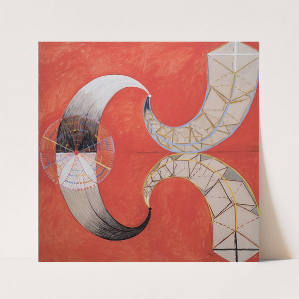 Group IX-SUW, The Swan, No. 9 by Hilma af Klint