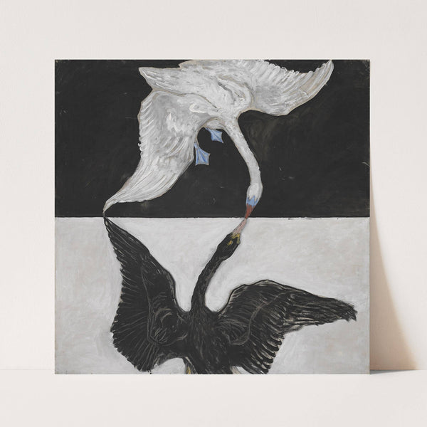Group IX,SUW, The Swan, No. 1 by Hilma af Klint