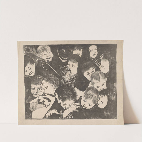 Group of children by Abraham de Miranda