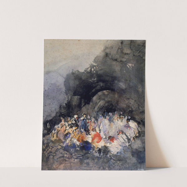 Group of Figures (ca 1860) by Eugenio Lucas Velázquez