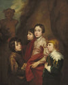 Group of Four Boys (probably mid 17th century)