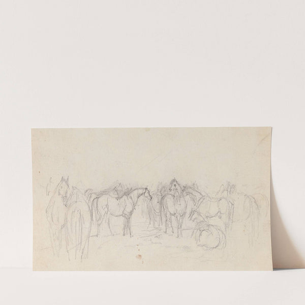 Group of horses by Sawrey Gilpin