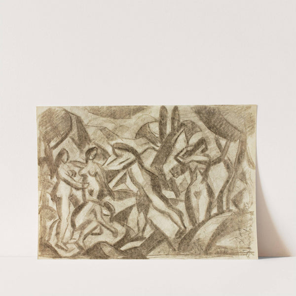 Group of Nudes by Carl Newman