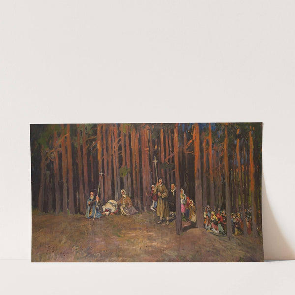 Group of Pilgrims (1912) by Julian Falat