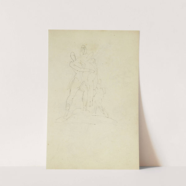 Group of three figures by Théodore Géricault