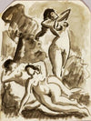 Group of Three Nudes