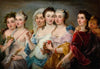Group Of Women As Allegories Of The Four Seasons