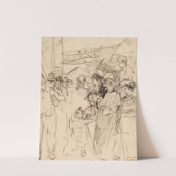 Group Scene by Jerome Myers