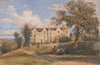 Group Seated in Grounds of a Large House