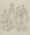 Groupe de jeunes filles (1867)