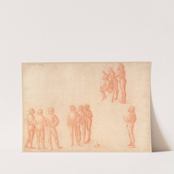 Groups of Male Figures by Vittore Carpaccio