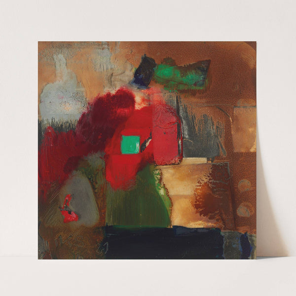 Grünviereck (1921) by Kurt Schwitters