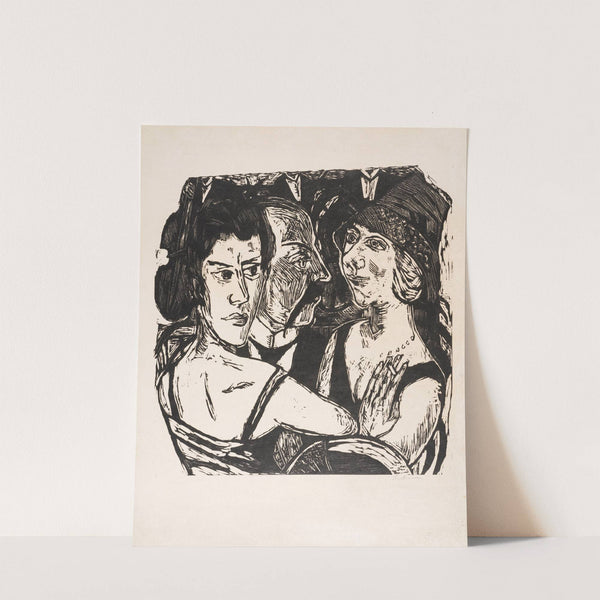 Gruppenbildnis Edenbar (1923) by Max Beckmann