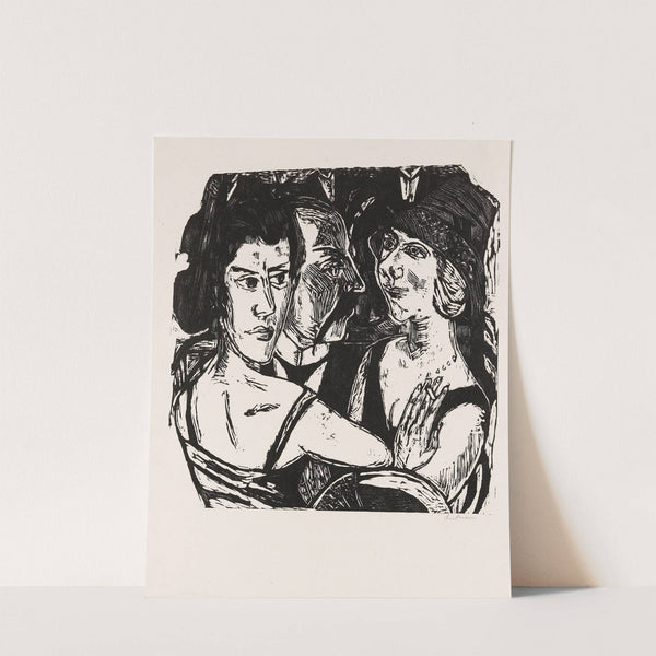 Gruppenbildnis Edenbar (1923) by Max Beckmann