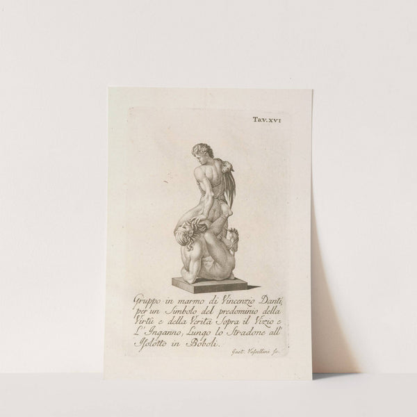 Gruppo in marmo di Vincenzio Danti by Gaetano Vascellini