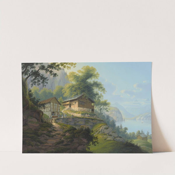 Grütli, am Vierwaldstadter-See by Johann Ludwig Bleuler