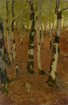 (Gruyères)Beech Grove with Wood Gatherer
