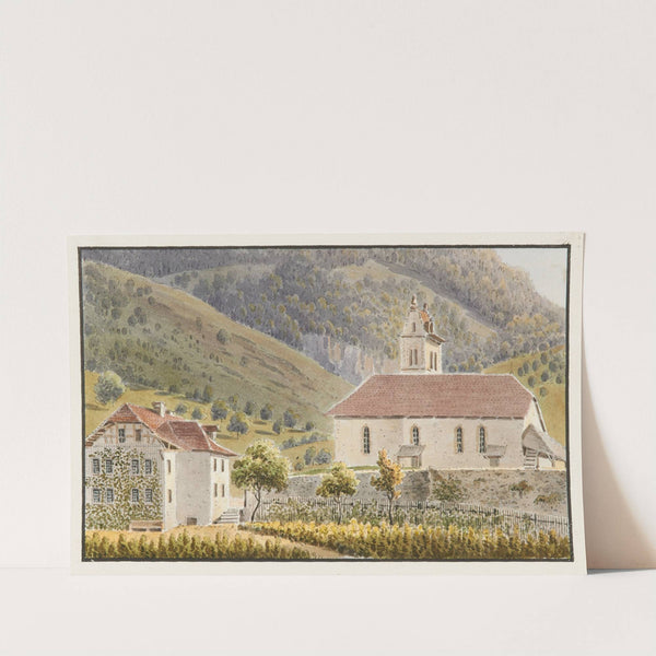 Gsteig bei Interlaken by Jakob Samuel Weibel