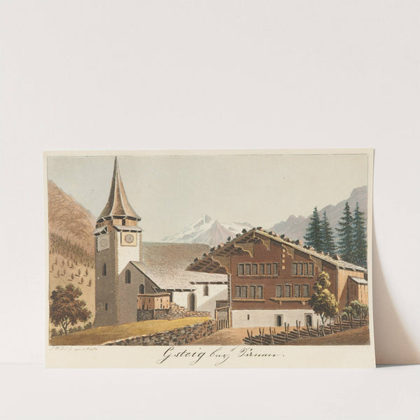 Gsteig bey Sanen by Jakob Samuel Weibel