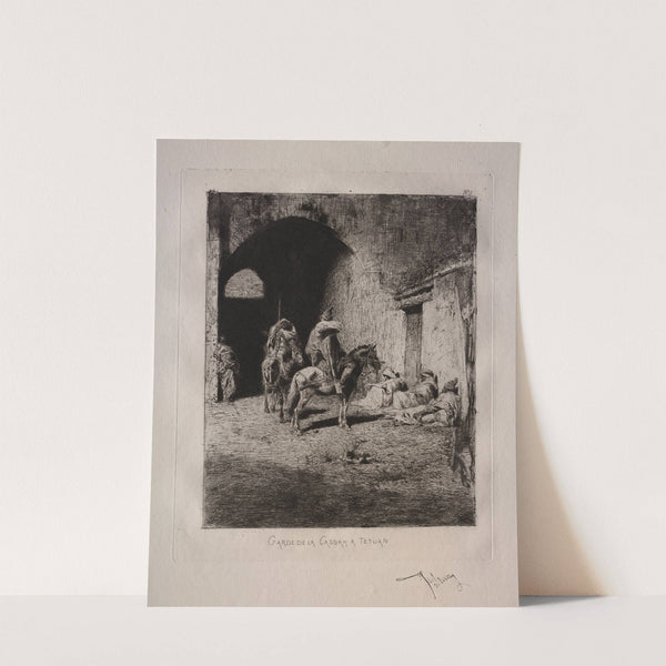 Guard of the Casbah at Tétouan (c. 1873) by Mariano Fortuny Marsal
