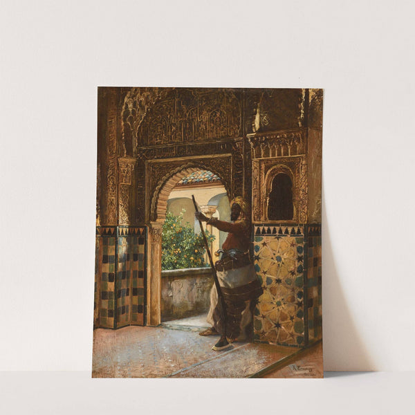 Guarding the Alhambra by Rudolf Ernst