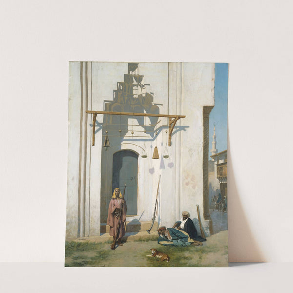 Guards at the Door of a Tomb (1870s) by Jean-Léon Gérôme