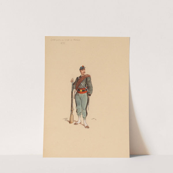 Guerillas de l’Île de France, 1870 by Draner