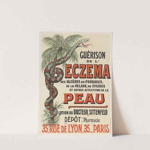 Guérison de l’éczéma, des ulcères, du psoriasis, de la pelade, du sycosis et autres affections de la peau (1905) by Imp. Paul Dupont