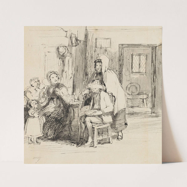 Guess My Name (c. 1821) by Sir David Wilkie