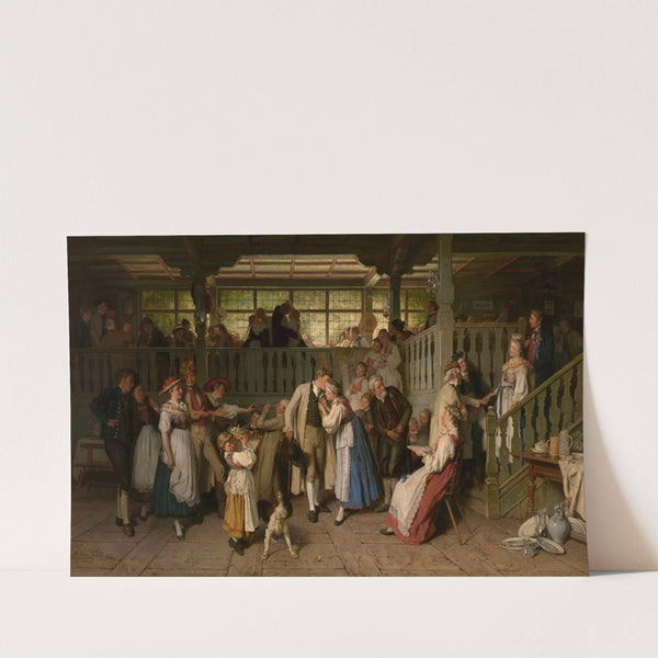 Guests at a Wedding by Théodore Gérard