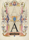 Guide for Constructing the Letter A (1561–1596)