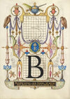 Guide for Constructing the Letter B (1561–1596)