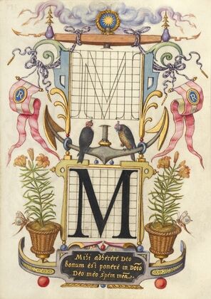Guide for Constructing the Letter M (1561–1596)