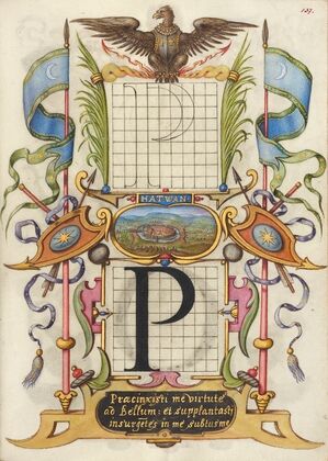 Guide for Constructing the Letter P (1561–1596)