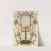 Guide for Constructing the Letter T (1561–1596) by Joris Hoefnagel