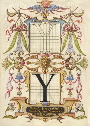 Guide for Constructing the Letter Y (1561–1596)
