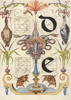 Guide for Constructing the Letters d and e (1561–1596)