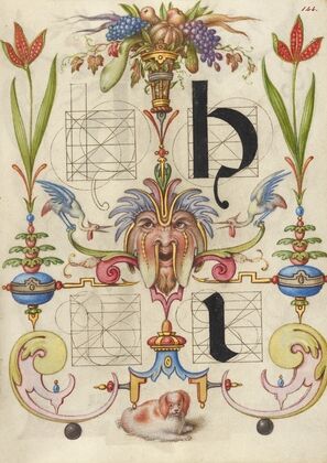 Guide for Constructing the Letters h and i (1561–1596)