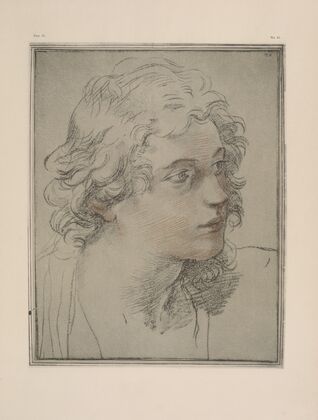 Guido Reni – The head of a young man