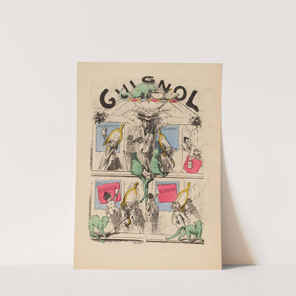 Guignol (1869) by André Gill