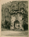 Guild-Chapel porch before restoration (opposite New Place where Shakespeare died) (1903)